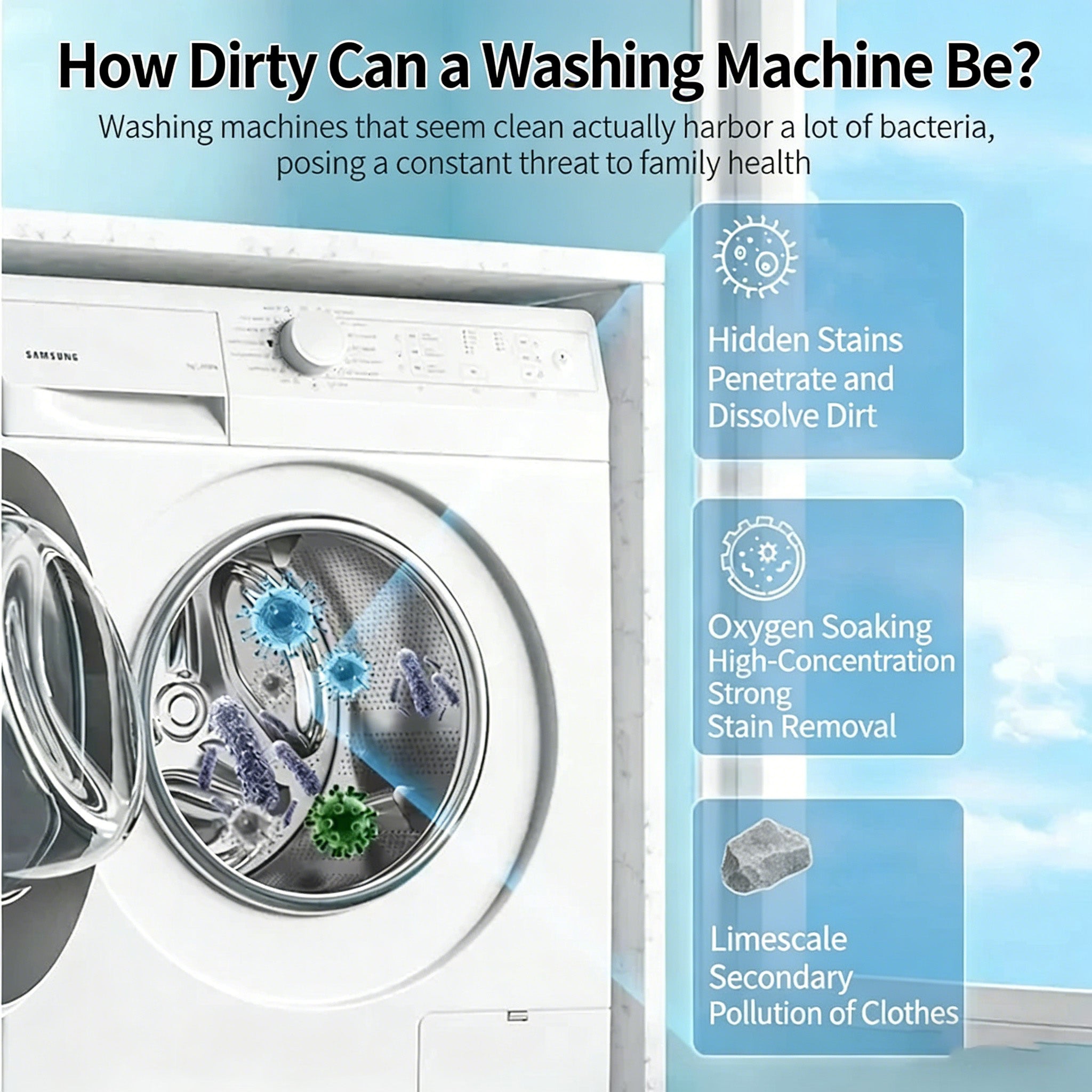 Washing Machine Drum Cleaner